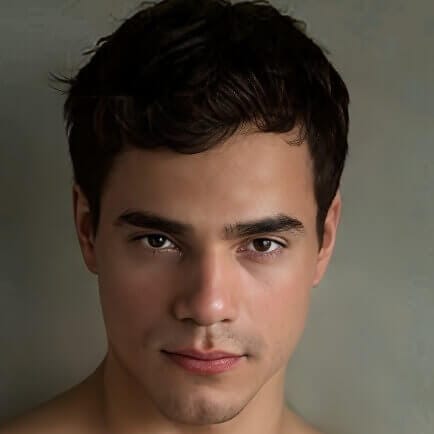 Levi Karter face shot showing minimalist style