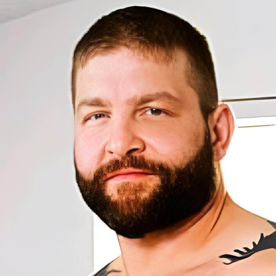 Colby Jansen appearing as a taller gay adult performer in studio content