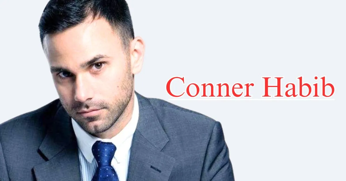 Conner Habib, podcaster and former adult film performer, during a public appearance