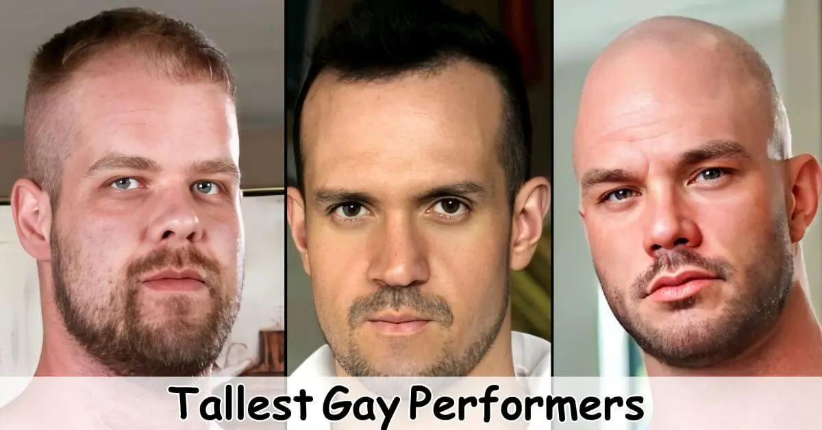 Tall gay adult performers ranked by height in the adult entertainment industry