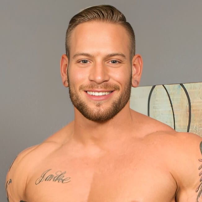 Brennan, American gay adult model who worked with Sean Cody