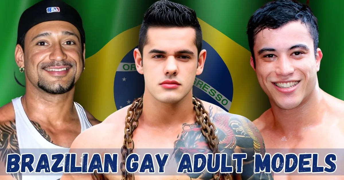 Top Brazilian gay adult models who work in photoshoots and editorial content