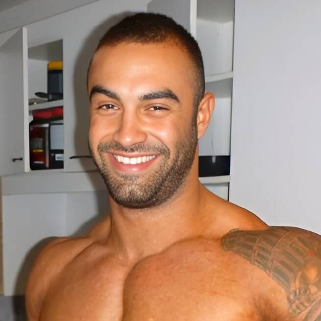 Calvin Pierce French Canadian gay adult model