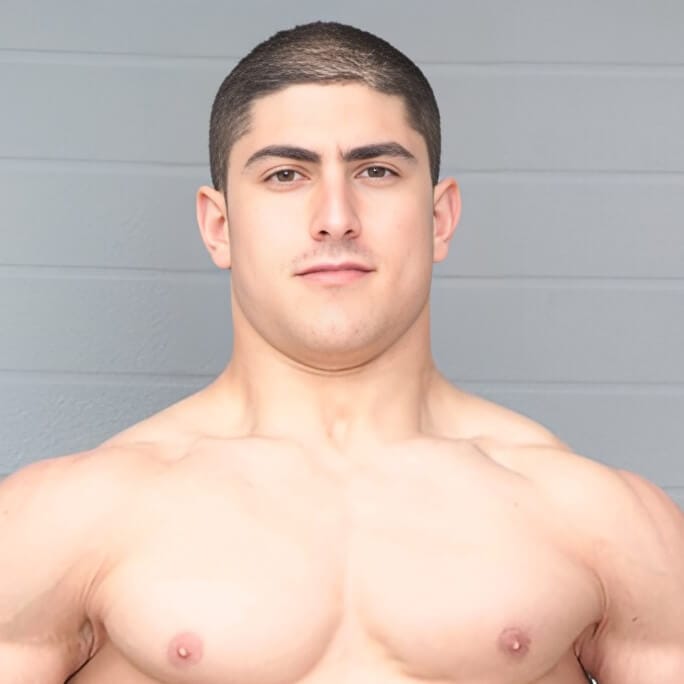 Derek Rafla English Canadian gay adult model